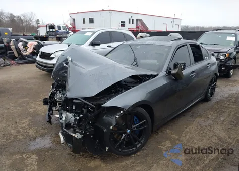 2020 BMW 3 Series M340I xDrive z USA, uszkodzony, nr VIN WBA5U9C08LFH12347